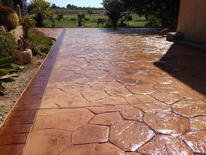 Pavimentos de hormigón impreso